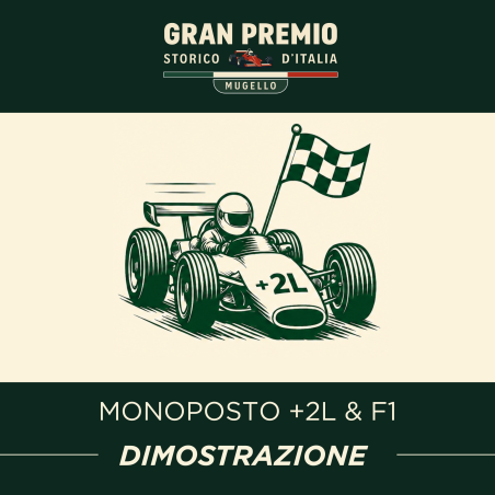 Monoposto +2L & F1 Dimostrazione / GPSI 2026